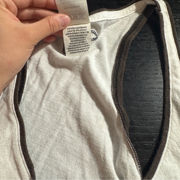 PINK Sequins Racerback Tank Top - Picture 7 of 7